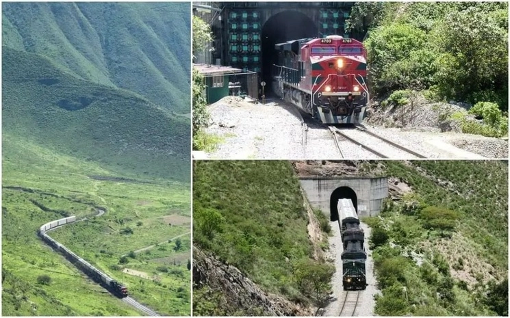 Distrito de Acultzingo, trazo establecido en 1985 para mejorar la ruta Original del Ferrocarril Mexicano. Foto tomada de https://www.facebook.com/kajunamx / Archivo