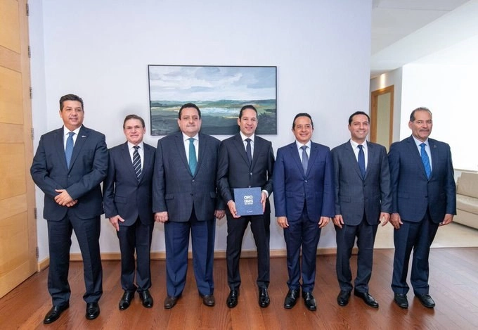Reunión de Integrantes de la Asociación de Gobernadores de Acción Nacional. Foto de Twitter @GOAN_MX