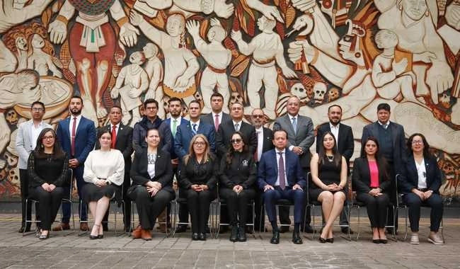 La Comisión llevó a cabo hoy su primera sesión ordinaria. Foto Segob
