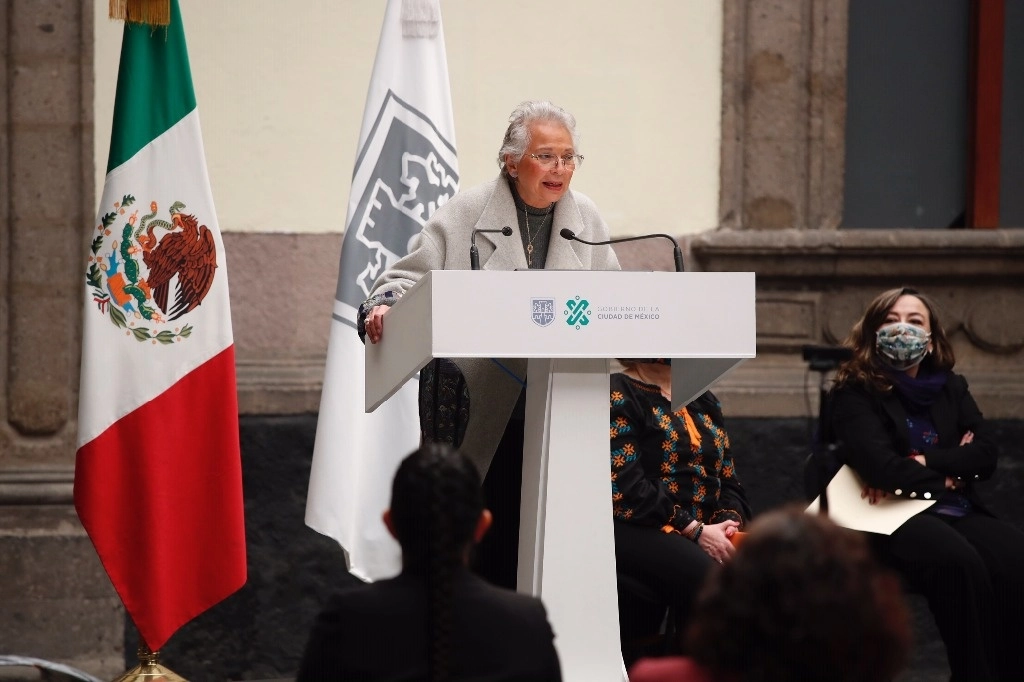 Olga Sánchez Cordero detalló que la atención a la violencia de género requiere el compromiso de poderes y órdenes de gobierno. Foto Cristina Rodríguez