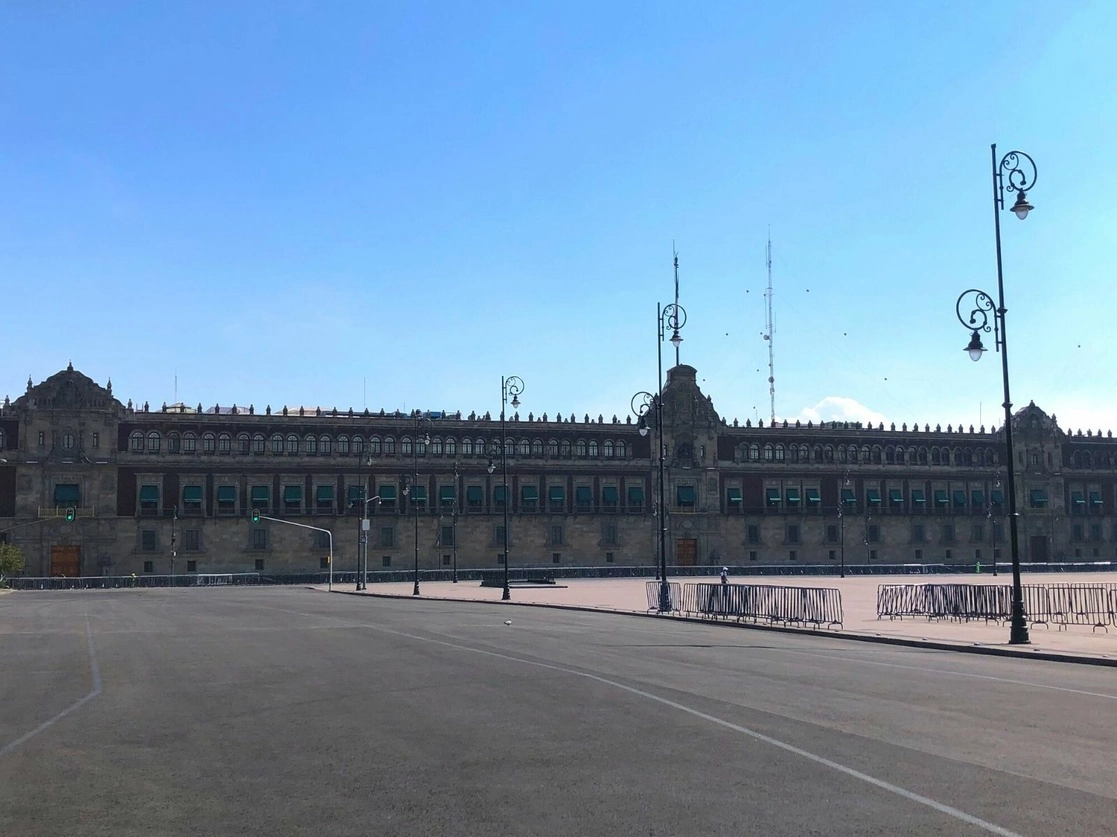 Palacio Nacional, en el Centro Histórico de la Ciudad de México. Foto Pablo Ramos / Archivo