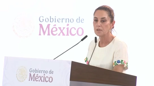La presidenta Claudia Sheinbaum Pardo encabezó un acto en el que anunció el arranque de planta pasteurizadora en Campeche.