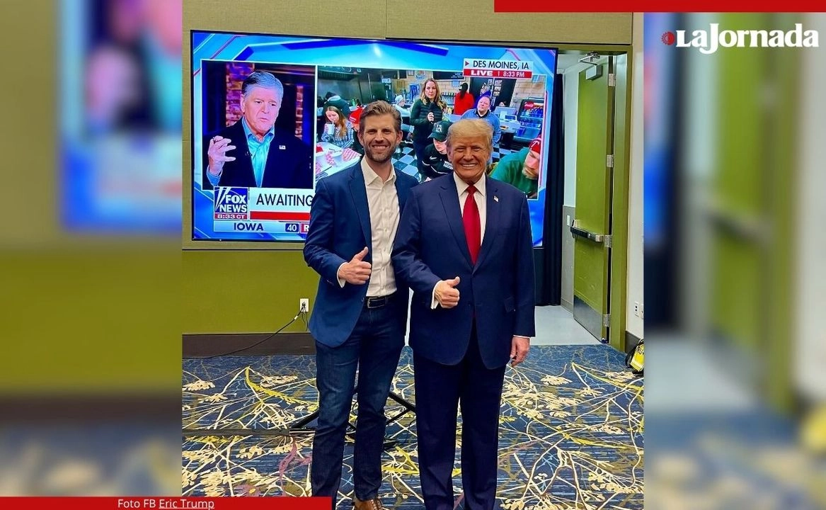 Eric Trump, hijo del mandatario estadunidense, Donald Trump, dijo que “si México disparara misiles a Estados Unidos, sería decapitado en cuatro segundos”. Foto 