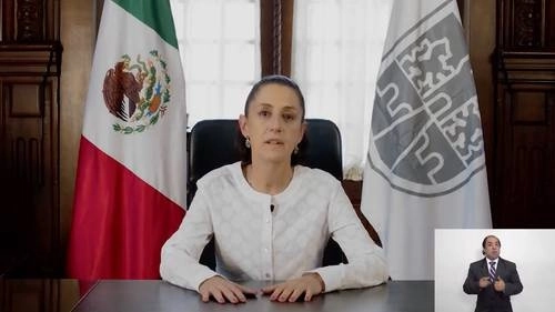 La jefa de Gobierno, Claudia Sheinbaum, aseguró ayer en un video que ninguna víctima del accidente quedará en el desamparo. Foto 'La Jornada'