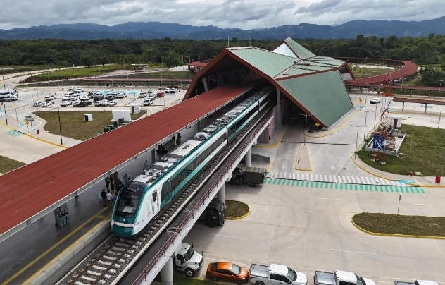 Estación del Tren Maya. Foto Cuartoscuro /Archivo