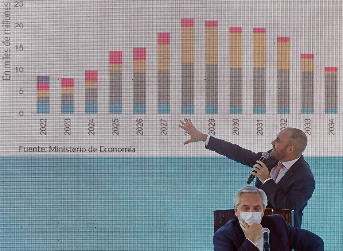 Tercera economía de América Latina, Argentina tuvo un crecimiento de 10 por ciento del Producto Interno Bruto en 2021, después de caer 9.9 por ciento en 2020.  Foto Afp 
