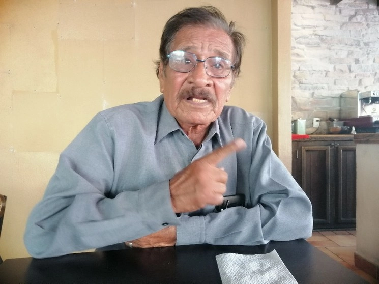 El ex compañero de Genaro Vázquez recordó a su amigo a 48 años de su muerte. Foto Sergio Ocampo