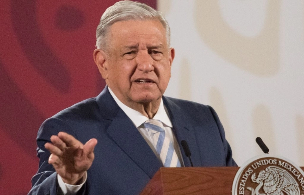 El presidente Andrés Manuel López Obrador durante su conferencia de prensa matutina en Palacio Nacional, en la Ciudad de México, el 21 de septiembre de 2020. Foto Cuartoscuro
