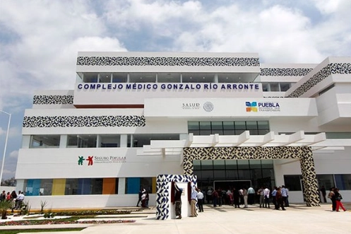 Hospital General de Atlixco, Puebla. Foto 'tomada' de Google maps