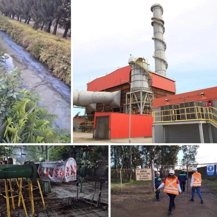 Aspectos de la siderúrgica Ternium en el estado de Puebla y las revisiones de Profepa. Foto La Jornada de Oriente