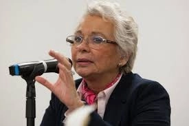 La titular de Segob, Olga Sánchez Cordero en imagen de archivo.  Foto Cristina Rodríguez