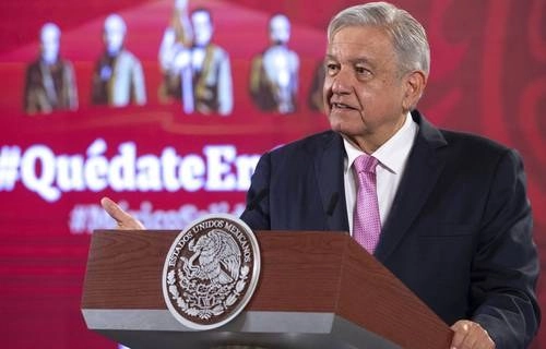 El presidente Andrés Manuel López Obrador destacó sus logros: la política del bienestar, el combate a la corrupción y el manejo de las crisis sanitaria y económica. Foto Presidencia