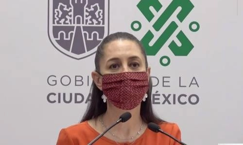 El TEPJF "no actuó para avanzar en la democracia del país", que es el derecho del pueblo a elegir a sus gobernantes consagrado en la Constitución, expresó la jefa de Gobierno, Claudia Sheinbaum, el 29 de abril de 2021. Foto ‘La Jornada’