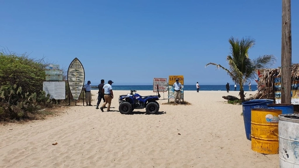 Playa de Oaxaca.  Foto cortesía Fredy García/ Archivo