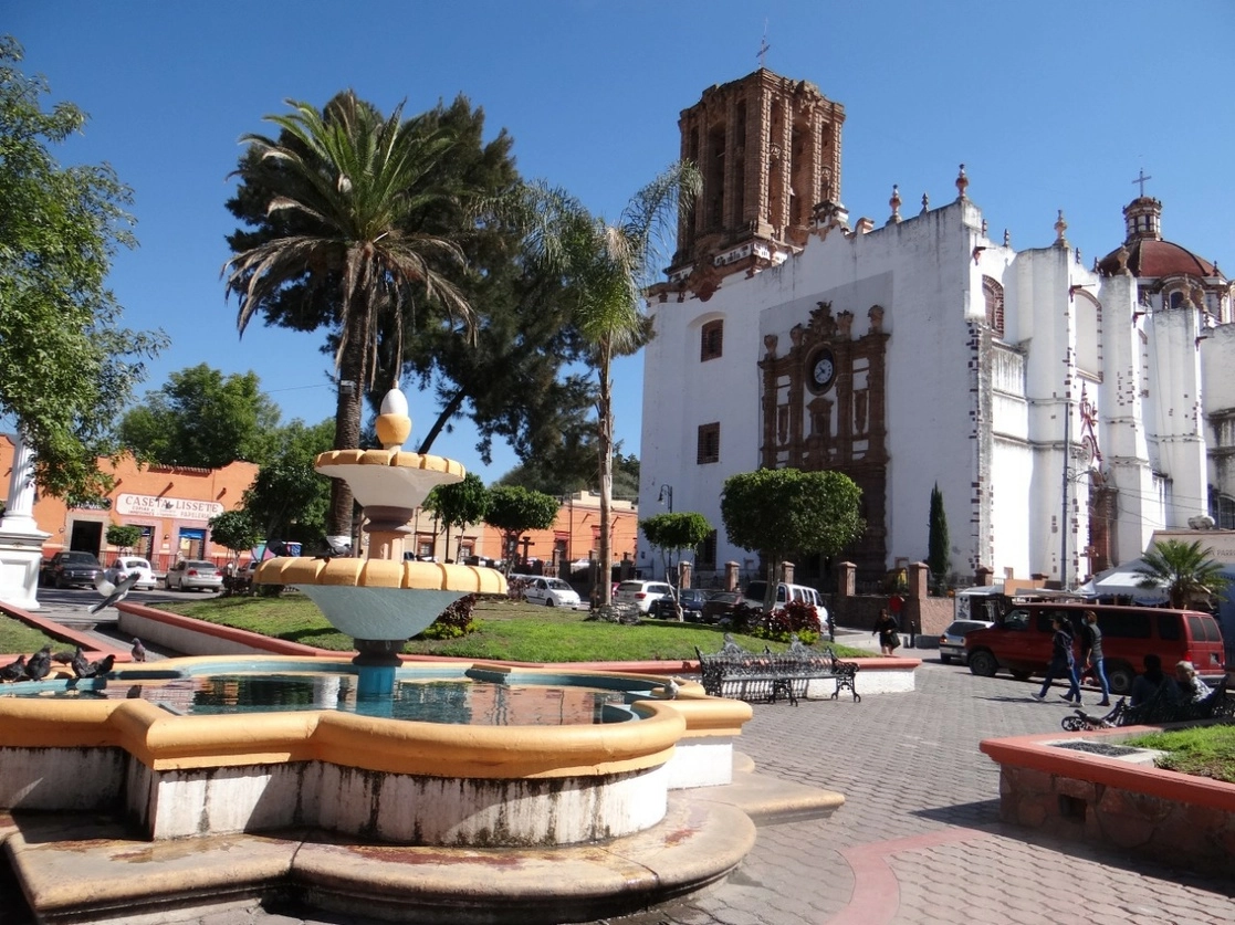 Parroquia San Juan Bautista, ubicada en Zimapán, Hidalgo. Foto Especial