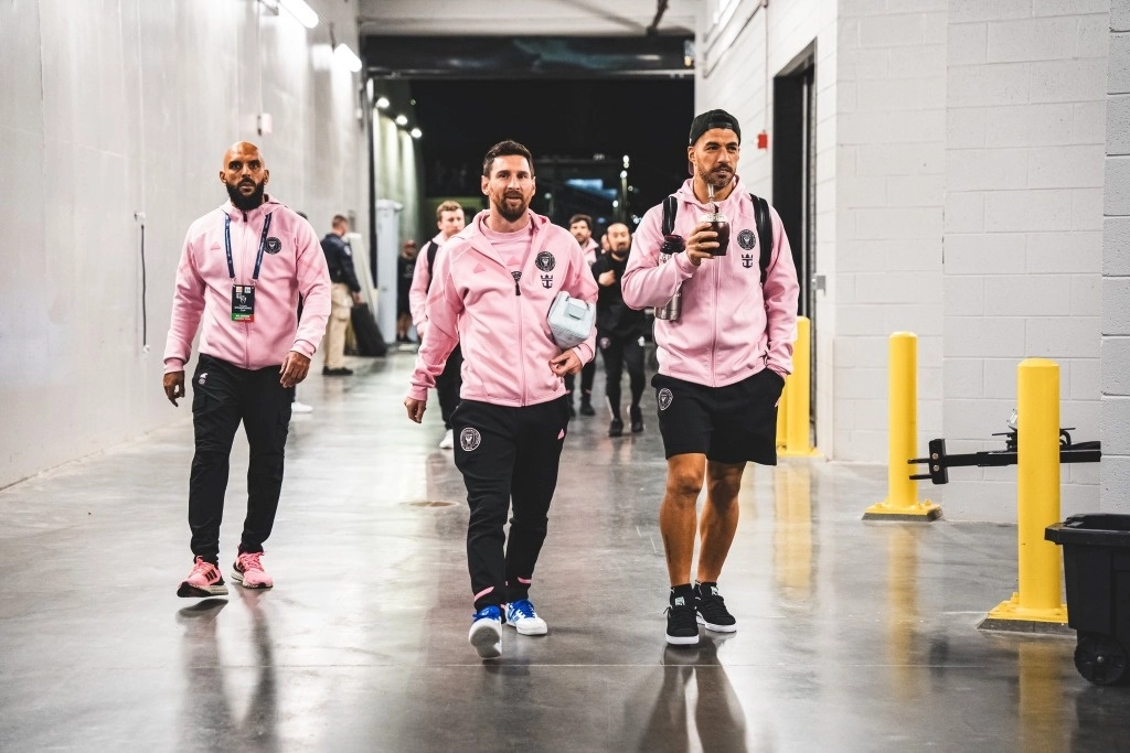 Messi no ha jugado con Miami desde el 13 de marzo, cuando se marchó de un duelo que el equipo ganó por 3-1 a Nashville. Foto @InterMiamiCF