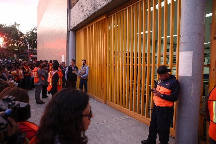 Instalaciones de la Prepa 7 que ayer fueron entregadas a las autoridades de la UNAM. Foto Jesús Villaseca
