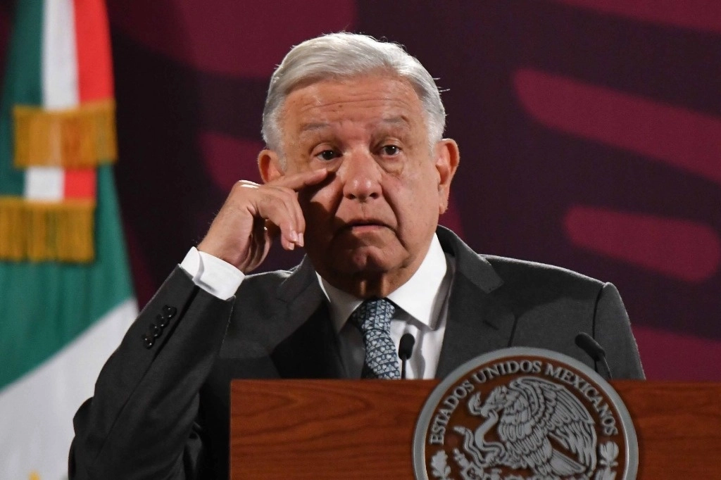 Conferencia del presidente, Andrés Manuel López Obrador, desde Palacio Nacional, el 31 de julio de 2024. Foto Cuartoscuro