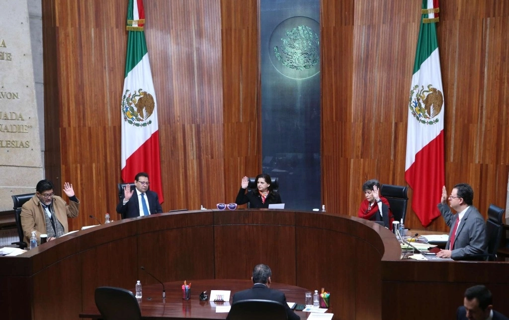 El Tribunal Electoral del Poder Judicial de la Federación avaló las boletas que se usarán en las elecciones del Poder Judicial. Foto TEPJF