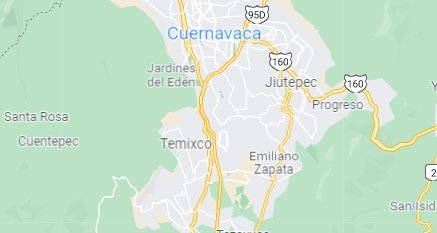 La Fiscalía de Morelos informó sobre las pesquisas que se siguen en el caso del asesinato de Ana Luisa Garduño, ocurrido la noche del 27 de enero en Temixco. Foto tomada de Google Maps