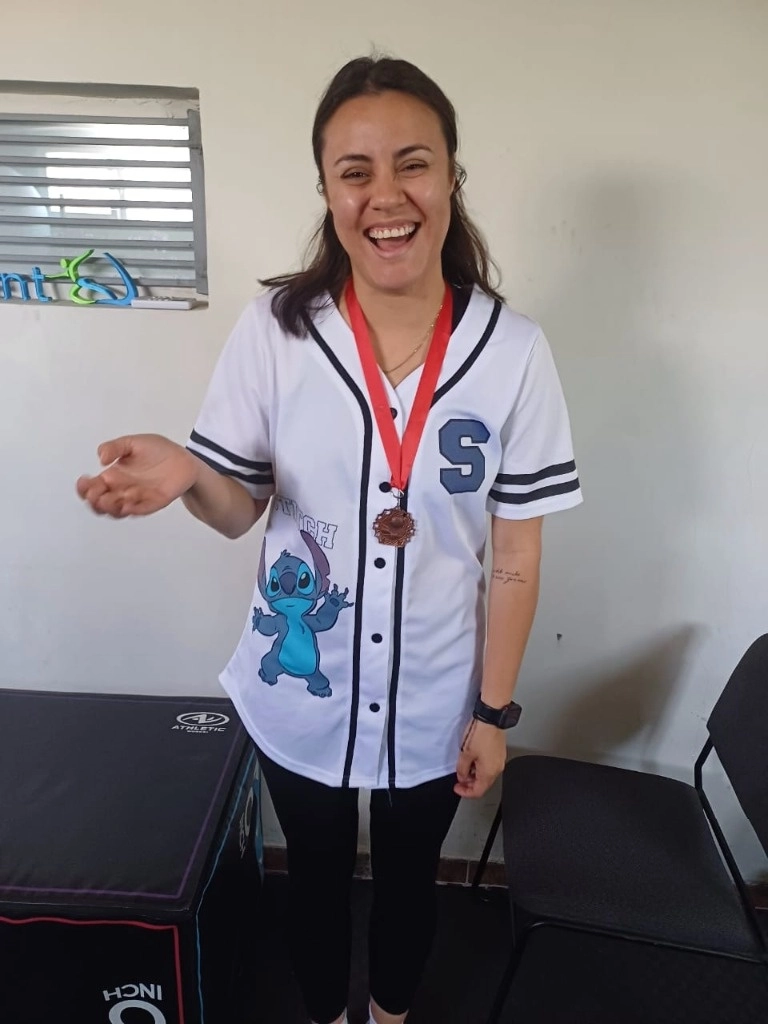 Mitsy Chucuan, jugadora y delegada del equipo norteño, señaló que el voleibol es un estilo de vida, un deporte que te hace crecer como ser humano y puede ayudar a otras niñas. Foto Antonio Heras