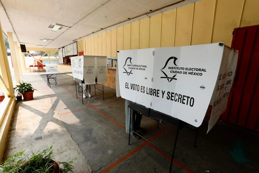 Poca participación en la casilla 4366 durante la elección judicial, en la Ciudad de México, el 1 de junio de 2025. Foto 