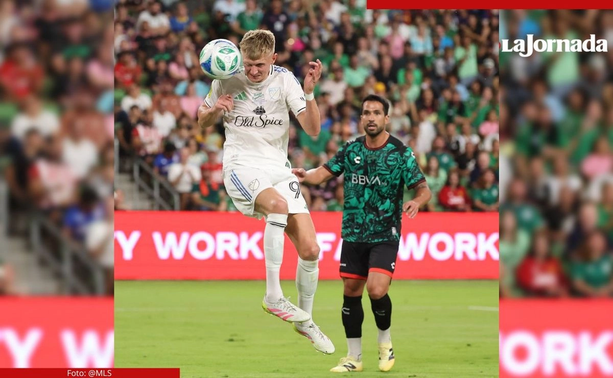 Sam Surridge, con un cabezazo, encaminó la victoria del representativo de la liga estadunidense. Foto 