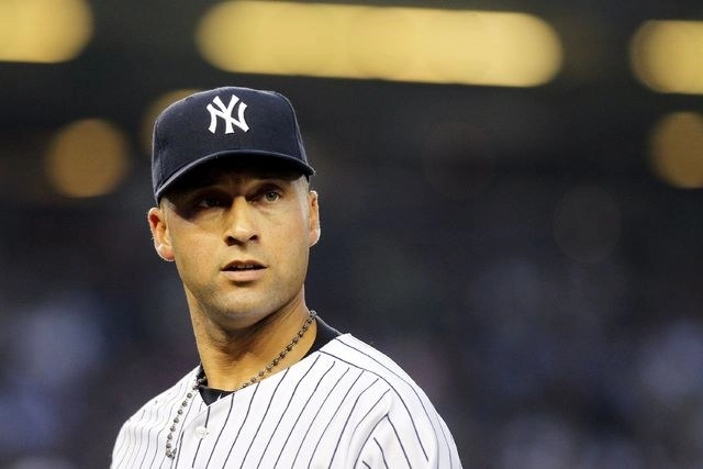 El beisbolista Derek Jeter en imagen de archivo. Foto Afp 