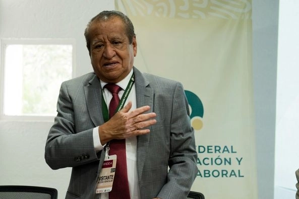 El secretario general del STIASRM, Lorenzo Pale Mendoza en imagen de archivo. Foto tomada de redes sociales