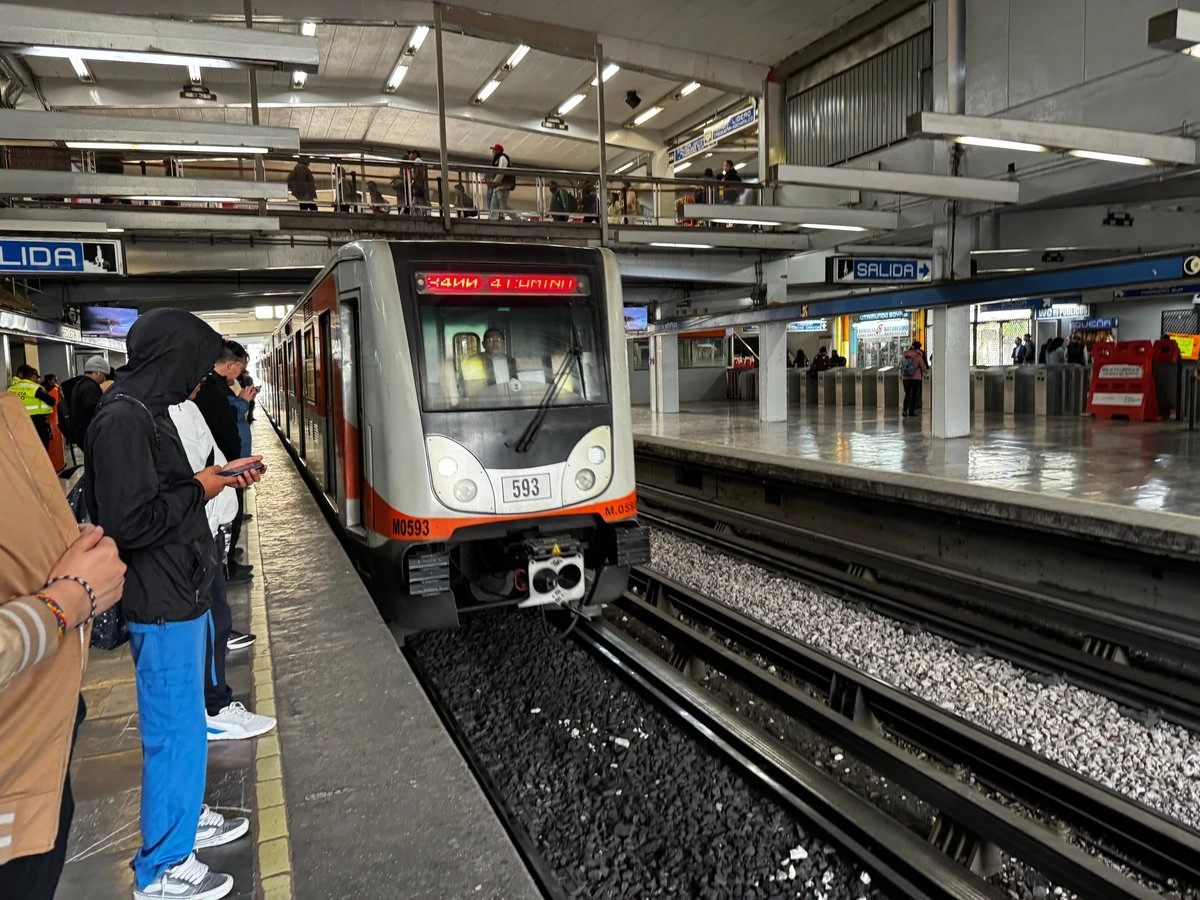 Aspectos del Sistema de Transporte Colectivo Metro en la CDMX. Foto