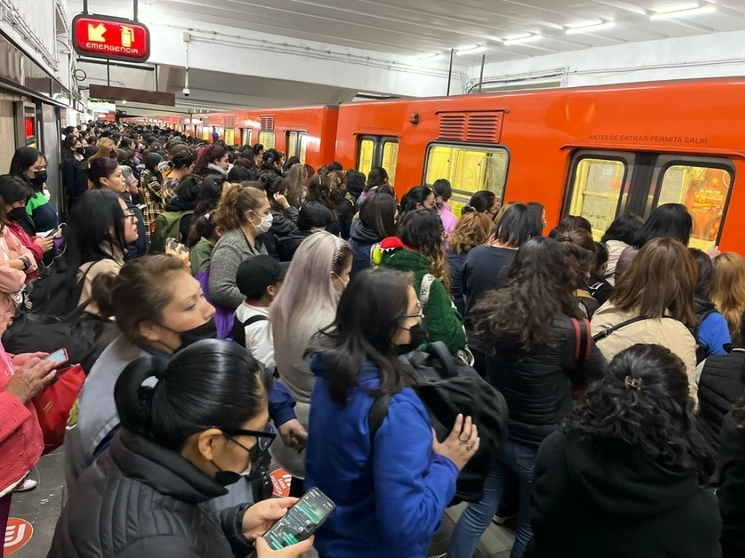 En lo que va del año se han registrado más de 120 fallas en el servicio del Metro de la CDXM. Foto María Luisa Severiano
