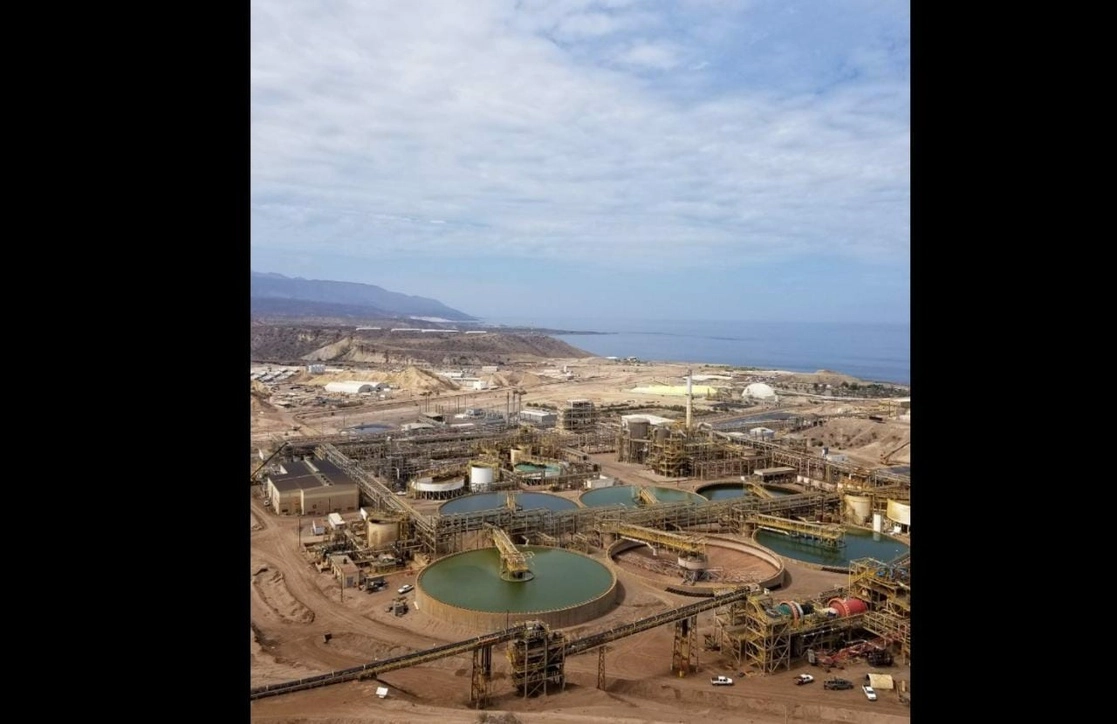 Instalaciones de la Minera y Metalúrgica de El Boleo, en Santa Rosalía. Foto Gobierno de Baja California Sur