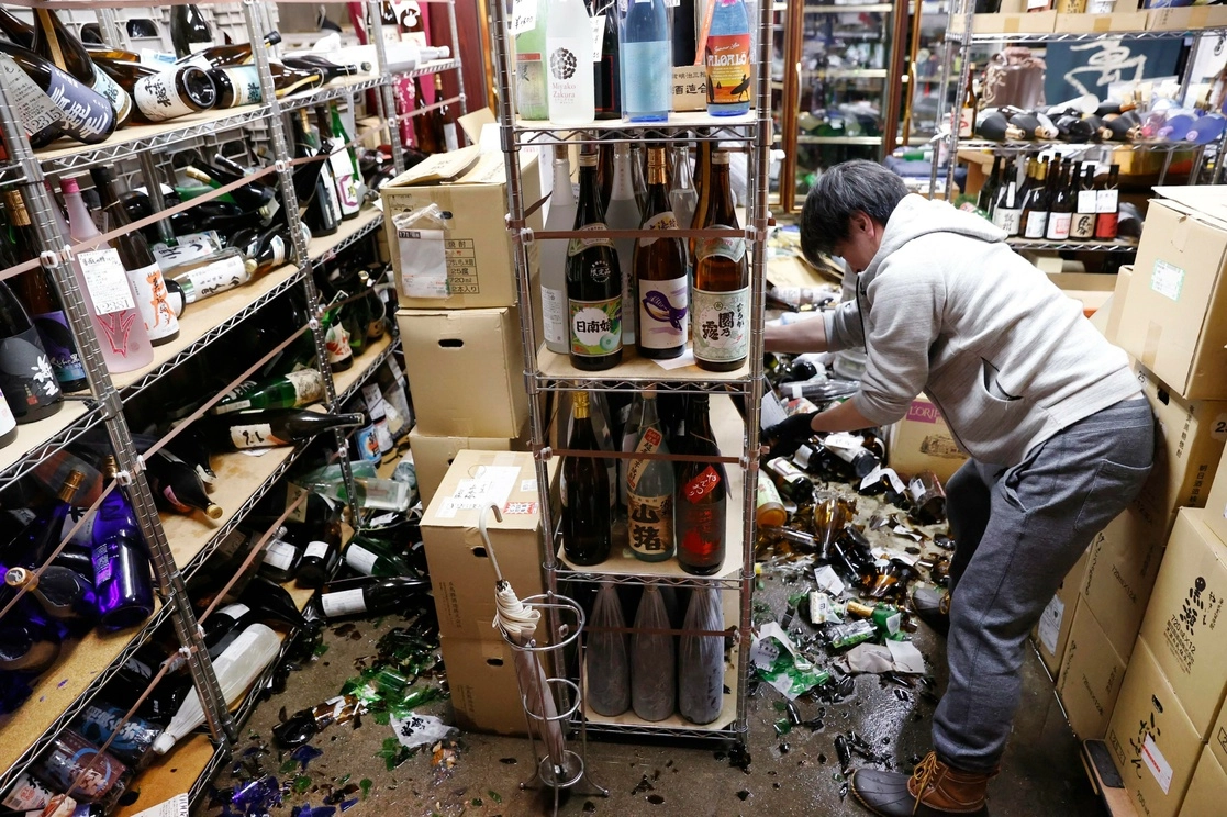Un sismo de magnitud 7.1 tuvo lugar este sábado por la noche ante la costa este de Japón y llegó a notarse en Tokio, aunque las autoridades no emitieron una alerta tsunami. Foto Jun Hirata / Kyodo News vía Ap