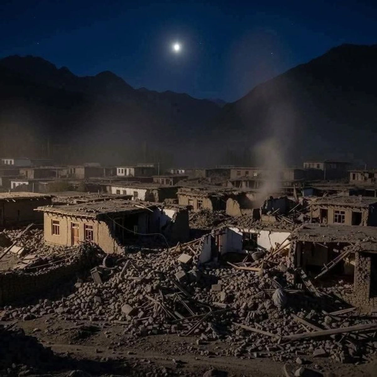 Se estima que al menos 200 personas murieron cuando un sismo de magnitud 6 sacudió el este de Afganistán cerca de la frontera con Pakistán este domingo por la noche. 