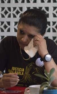 Esperanza Lucciotto, madre de Karla Pontigo, víctima de feminicidio. Foto Cuartoscuro/ archivo