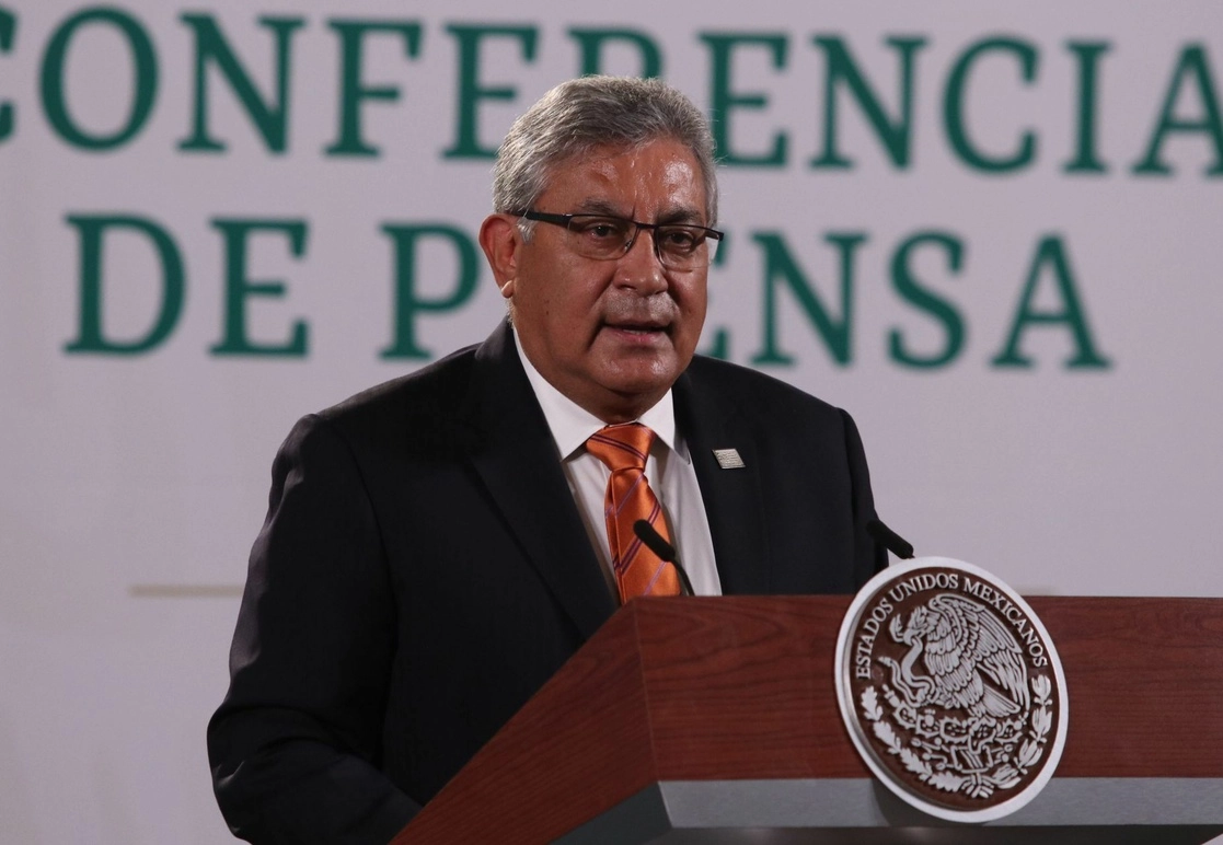 Alfonso Cepeda Salas, secretario general del Sindicato Nacional de Trabajadores de la Educación. Foto Cuartoscuro