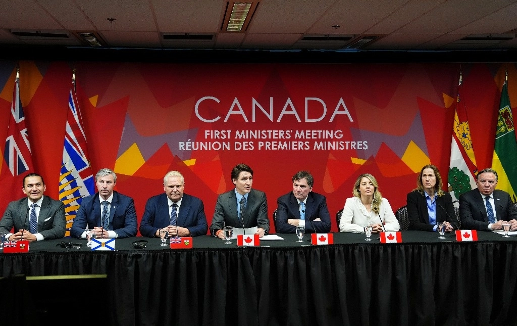Encuentro de ministros de Canadá. Foto Ap