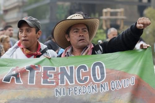 Integrantes del colectivo destacaron que han solicitado una reunión con la titular de la CNDH, Rosario Piedra. Foto Víctor Camacho / Archivo