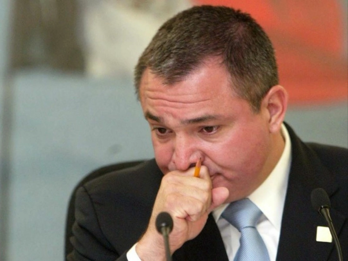 Genaro García Luna, ex secretario de Seguridad, está acusado de asociación delictiva para el tráfico de cocaína y de falso testimonio. Foto Cristina Rodríguez / archivo