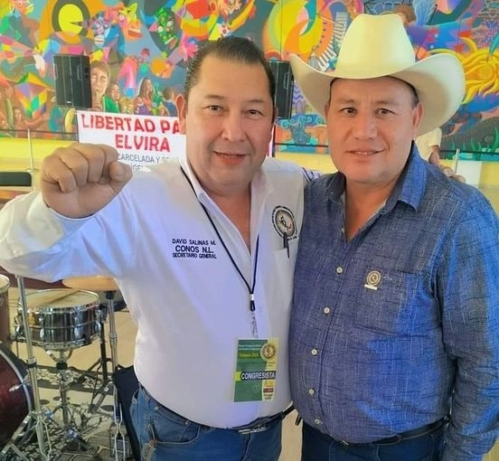 Rafael Ornelas Ramos (der) en imagen de archivo. Foto tomada de redes sociales