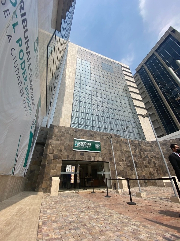 Instalaciones del PJCDMX en imagen de archivo. Foto tomada de la cuenta de X @PJCDMX
