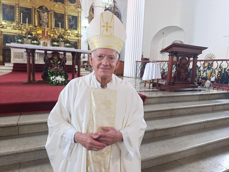 Rodrigo Aguilar Martínez, obispo de la diócesis de San Cristóbal de Las Casas , Chiapas. Foto 