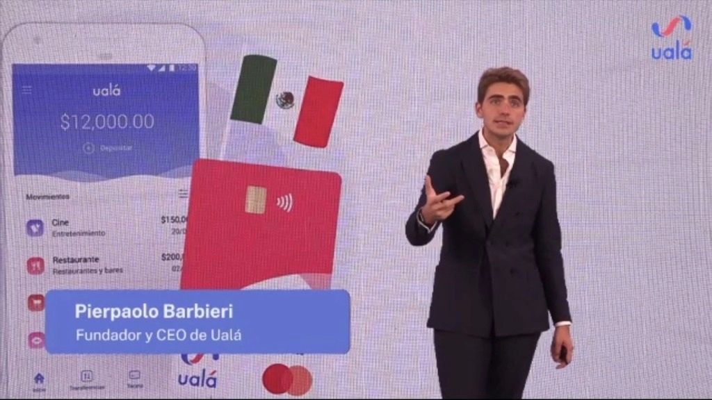 “Vemos una gran oportunidad en México. Se debe configurar en un círculo virtuoso donde se ven beneficiados los usuarios, los comercios y el Estado al reducirse la economía informal”, dijo Pierpaolo Barbieri, fundador de Ualá. Imagen tomada del Twitter de @uala_mx