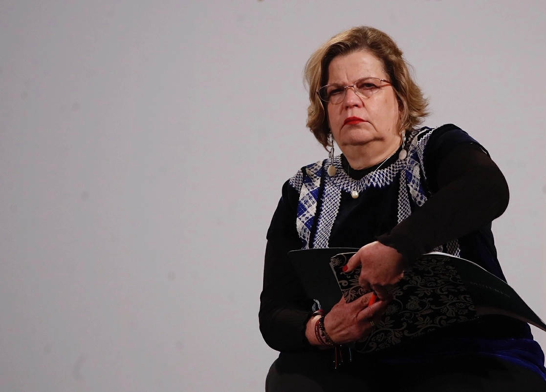 Nadine Gasman, presidenta del Inmujeres en imagen de archivo. Foto Cristina Rodríguez