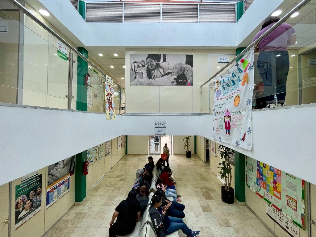 Centro de Salud T-III Arenal 4a Seccion, en CDMX, donde se realizaron trabajos de mantenimiento mayor para hacer la entrega administrativa al IMSS Bienestar, el 30 de enero del 2024. Foto Roberto García