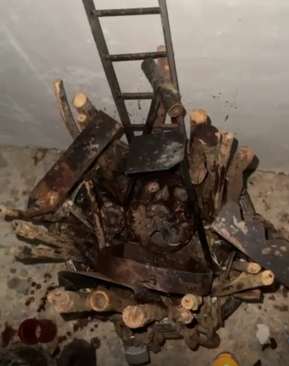 Se hallaron huesos humanos y de animales durante un cateo en un domicilio de Dionicio Álvarez Anonales, funcionario de la administración estatal del ex gobernador Cuauhtémoc Blanco Bravo. Foto