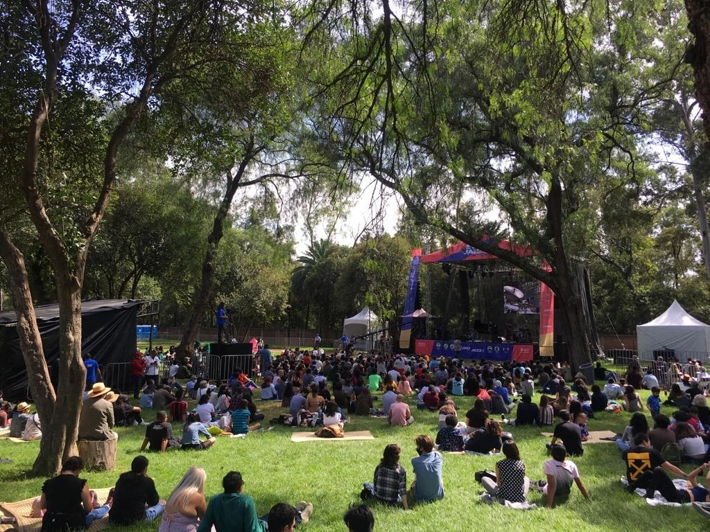 El festiva Eurojazz regresó al Cenart luego del parón obligatorio de 2020 a causa de la pandemia de Covid-19. Foto Alondra Flores Soto