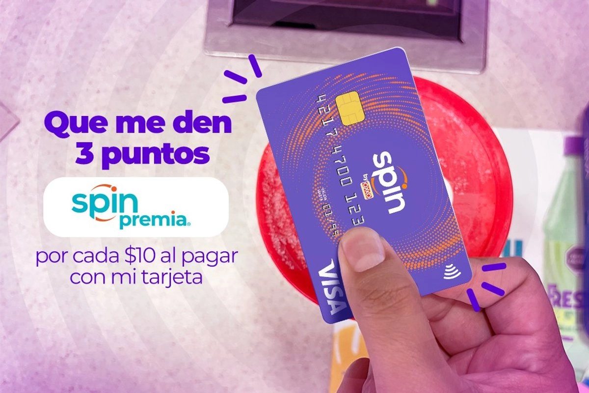 “Dentro de la alianza que tenemos con Visa, que cumple ocho años, hemos explorado como para expandir nuestra propuesta de valor y el paso es ofrecer tarjetas de crédito”, señaló Juan Carlos Guillermety. Imagen tomada de @Spin_by_OXXO