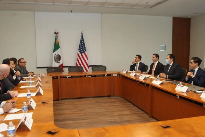 Representantes de la SRE y del Departamento de Seguridad Nacional de EU trataron temas relacionados a la seguridad y migración. Foto Tomada del Twitter @SRE_mx