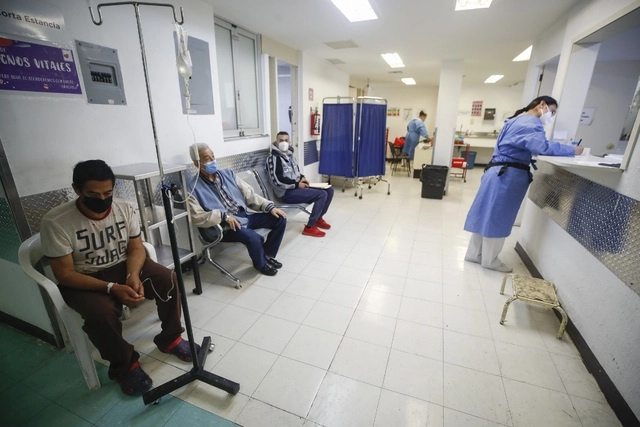 Instalaciones del Hospital General Balbuena de la CDMX. Foto Víctor Camacho